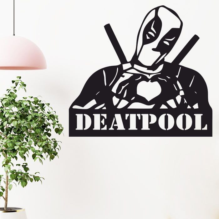 Панно на стіну "Дедпул"