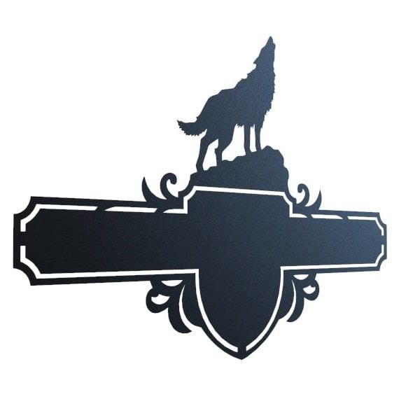 Адресна табличка "Вовк"