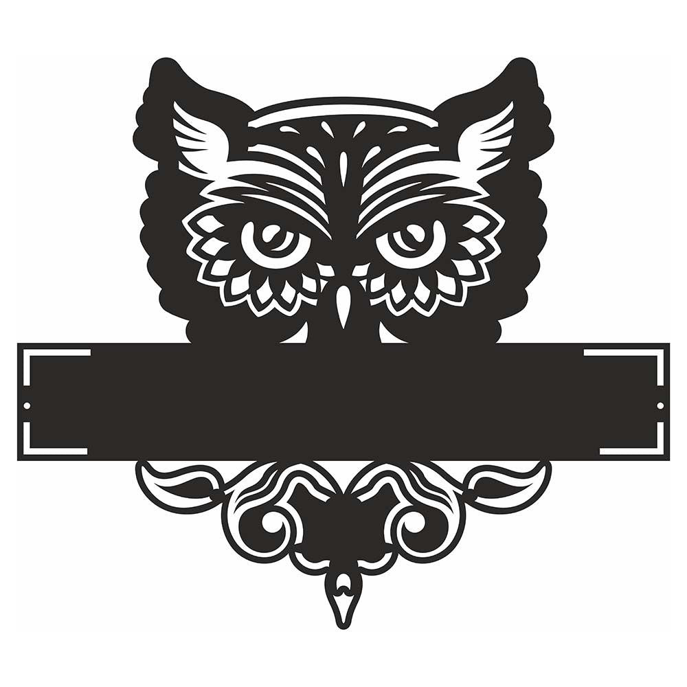 Адресна табличка "Сова"