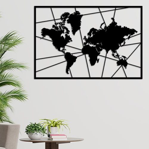 Панно на стіну "Мапа світу"